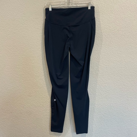 Lululemon Base Pace High Rise Tight 28” in True Navy with Nulux - Size 10 - Picture 7 of 9